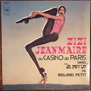 ZiZi Jeanmaire Au Casino De Paris Vinyl Lp '70